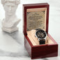 To My Amazing DAD from Son Men's Openwork Watch