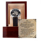 To My Amazing DAD from Son Men's Openwork Watch