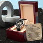 To My Amazing DAD from Son Men's Openwork Watch