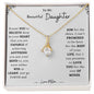 To My Beautiful Daughter Alluring Necklace