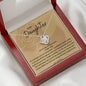 To My Daughters Love Knot From DAD
