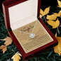 To My Daughters Love Knot From DAD