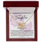 To My Daughters Love Knot Necklace Love You Always
