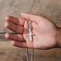 To My Amazing DAD Artisan Cross Necklace on Cuban Chain w/ MC