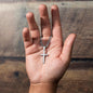 To My Amazing DAD Artisan Cross Necklace on Cuban Chain w/ MC