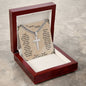 To My Amazing DAD Artisan Cross Necklace on Cuban Chain w/ MC Necklace