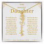 To My Beautiful Daughter Name Necklaces From MOM