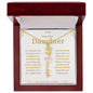 To My Beautiful Daughter Name Necklaces From MOM