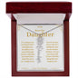 To My Beautiful Daughter Custom Name Necklace