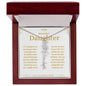 To My Beautiful Daughter Name Necklaces From MOM