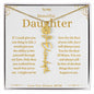 To My Beautiful Daughter Name Necklaces From MOM