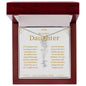 To My Beautiful Daughter Name Necklaces From MOM