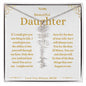 To My Beautiful Daughter Name Necklaces From MOM