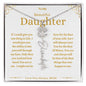 To My Beautiful Daughter Name Necklaces From MOM