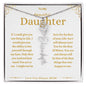 To My Beautiful Daughter Name Necklaces From MOM