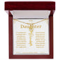 To My Beautiful Daughter Name Necklaces From MOM