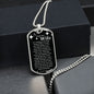 To My Smokin' HOT Wife Dog Tag Necklace