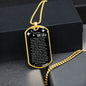 To My Smokin' HOT Wife Dog Tag Necklace