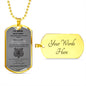 To My Son Dog Tag