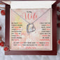 To My Wife Forever Love Necklace