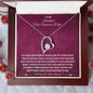 To My Smokin' Hot Future WIFE Forever Love Necklace