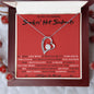 To My Stunning Smokin' Hot Soulmate Alluring Beauty Necklace