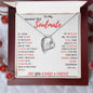 To My Smokin' HOT Soulmate Forever Love Necklace