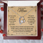 To My Beautiful MOM Forever Love Necklace