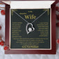 To My WIFE Everlasting Love Necklace