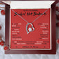 To My Stunning Smokin' Hot Soulmate Forever Love Necklace