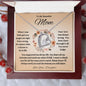 To My Beautiful MOM Forever Love Necklace