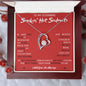 To My Stunning Smokin' Hot Soulmate Forever Love Necklace
