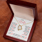 To My Wife Forever Love Necklace