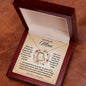 To My Beautiful MOM Forever Love Necklace