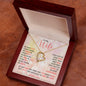 To My Wife Forever Love Necklace