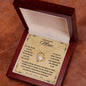 To My Beautiful MOM Forever Love Necklace