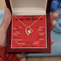 To My Stunning Smokin' Hot Soulmate Forever Love Necklace