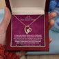 To My Smokin' Hot Future WIFE Forever Love Necklace