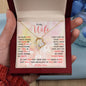 To My Wife Forever Love Necklace
