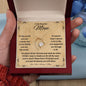 To My Beautiful MOM Forever Love Necklace