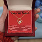 To My Stunning Smokin' Hot Soulmate Alluring Beauty Necklace