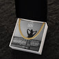 To My Son Cuban Link Chain Necklace
