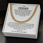 To My Husband Cuban Chain Necklace