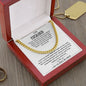 To My Husband Cuban Chain Necklace