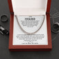 To My Husband Cuban Chain Necklace