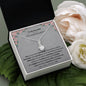 To My Beautiful Granddaughter Alluring Beauty Necklace