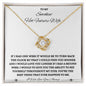To My Smokin' Hot Future WIFE Love Knot Necklace
