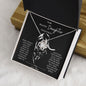To My Beautiful Daughter Panther Love Knot Necklaces from MOM