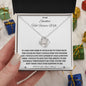 To My Smokin' Hot Future WIFE Love Knot Necklace