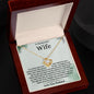 To My Beautiful Wife Love Knot Necklace